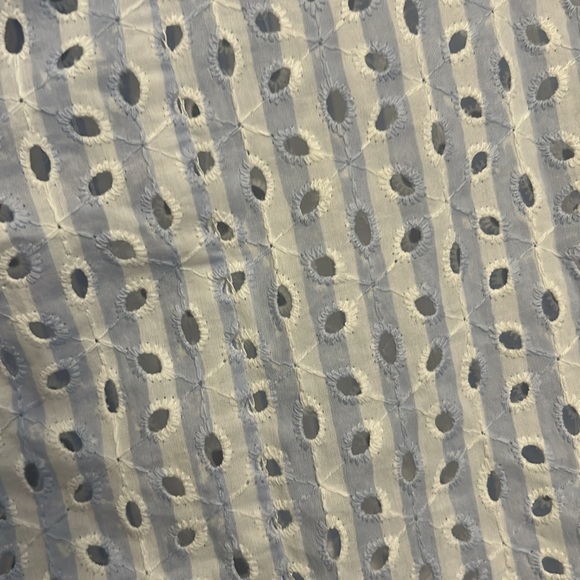 Women's White Eyelet Top - Picture 4 of 8